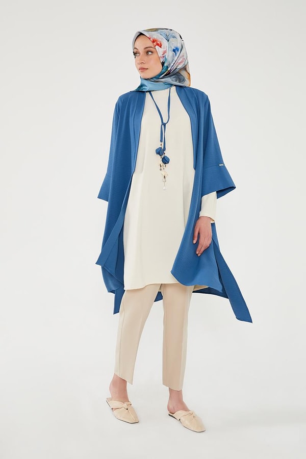 LevidorLevidor İndigo Önü İşlemeli İkili Takım