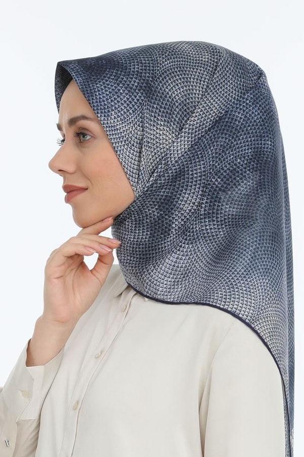 LevidorLevidor İndigo Pamuk Eşarp