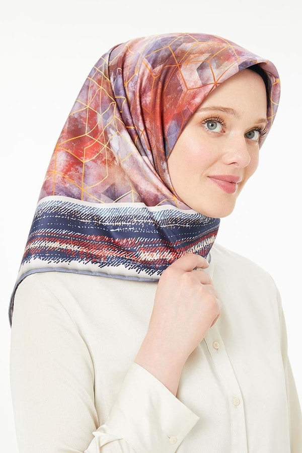 LevidorLevidor İndigo Trend Twill Eşarp