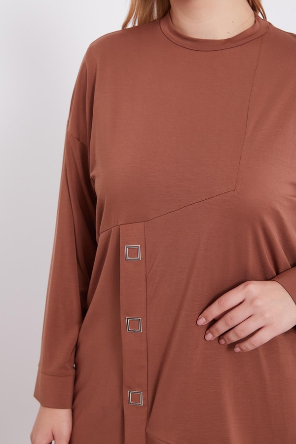 LevidorLevidor Kahve Asimetrik Kesim İkili Takım