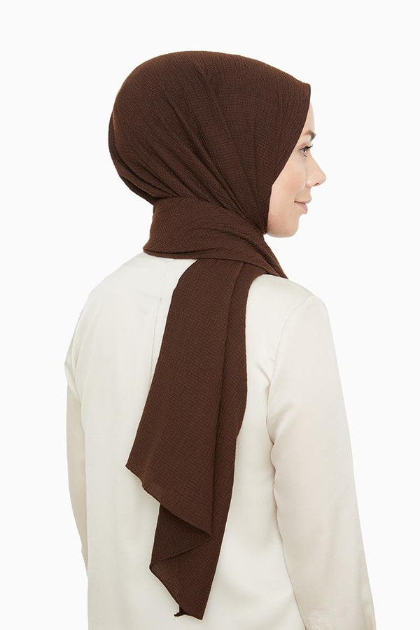 LevidorLevidor Kahverengi Naturel Cazz Şal