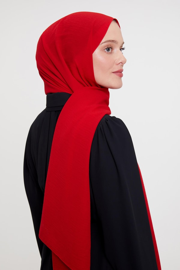 LevidorLevidor Kırmızı Düz Aerobin Şal