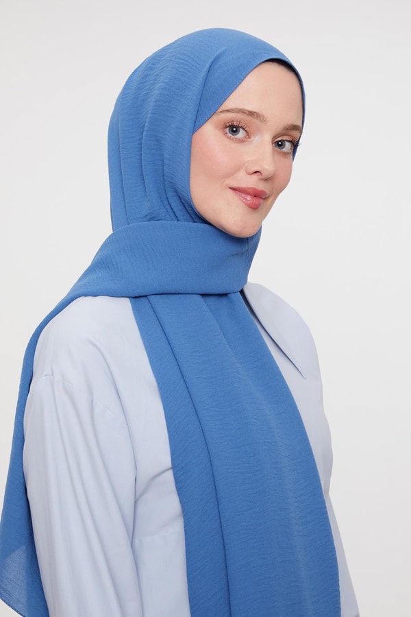 LevidorLevidor Kot Mavi Düz Aerobin Şal