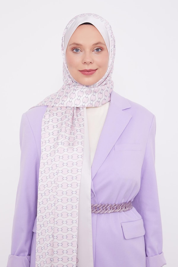 LevidorLevidor Krem Elips Desen Angel Şal