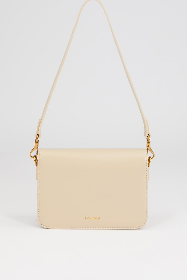 LevidorLevidor KREM Omuz Çantası