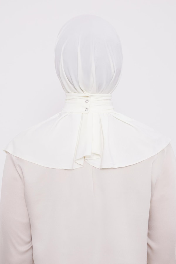 LevidorLevidor Krem Pratik Spor Çıtçıt Şal Bone