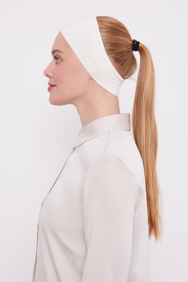 LevidorLevidor Krem Silikonlu Bandana