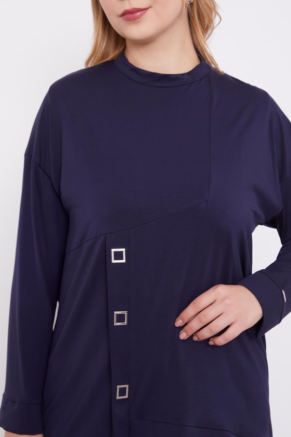 LevidorLevidor Lacivert Asimetrik Kesim İkili Takım