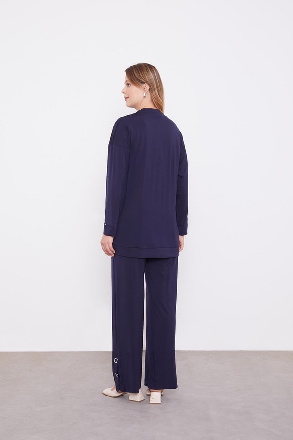 LevidorLevidor Lacivert Asimetrik Kesim İkili Takım