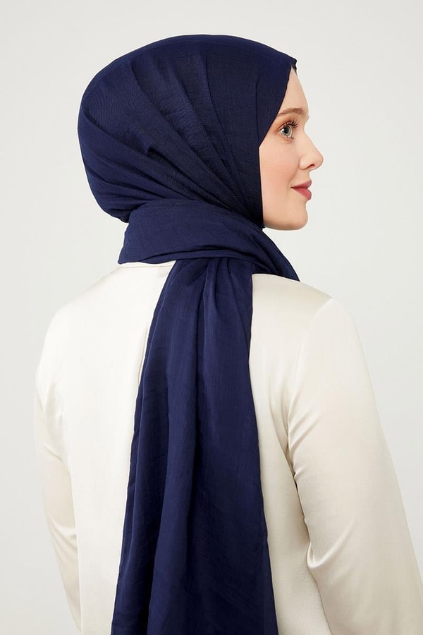 LevidorLevidor Lacivert Hawai Şal