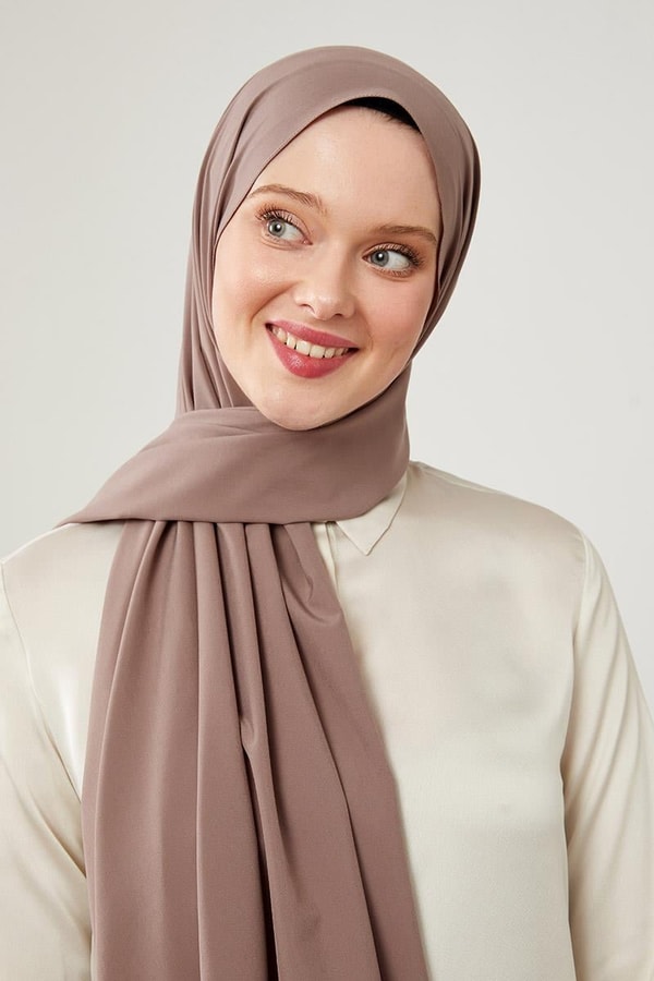 LevidorLevidor Leylak Düz Desen Elegance Şal