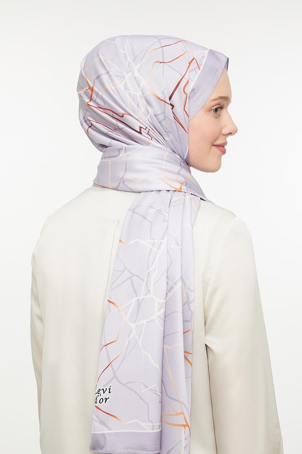 LevidorLevidor Lila Twill Şal