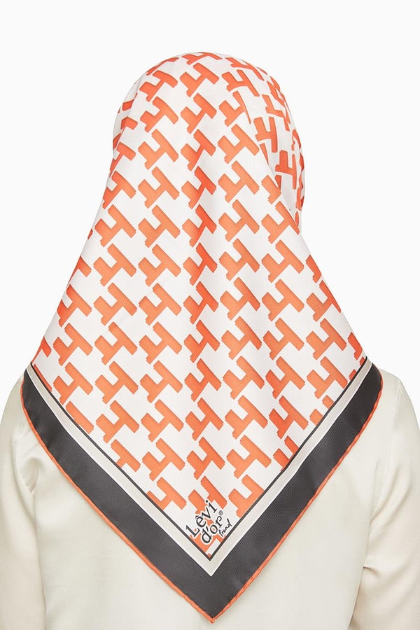 LevidorLevidor Mat Siyah Trend Twill Eşarp