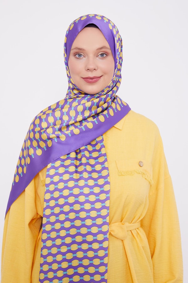 LevidorLevidor Mor Elips Desen Angel Şal