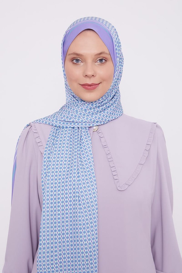 LevidorLevidor Mor Elips Desen Club Şal