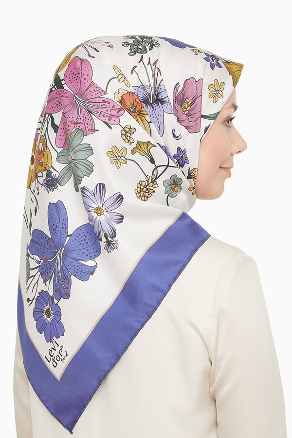 LevidorLevidor Mor Trend Twill Eşarp