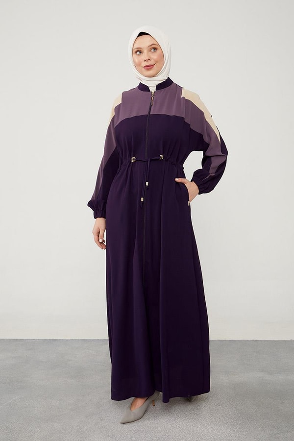 LevidorLevidor Mürdüm Belden Büzgü Detaylı Ferace