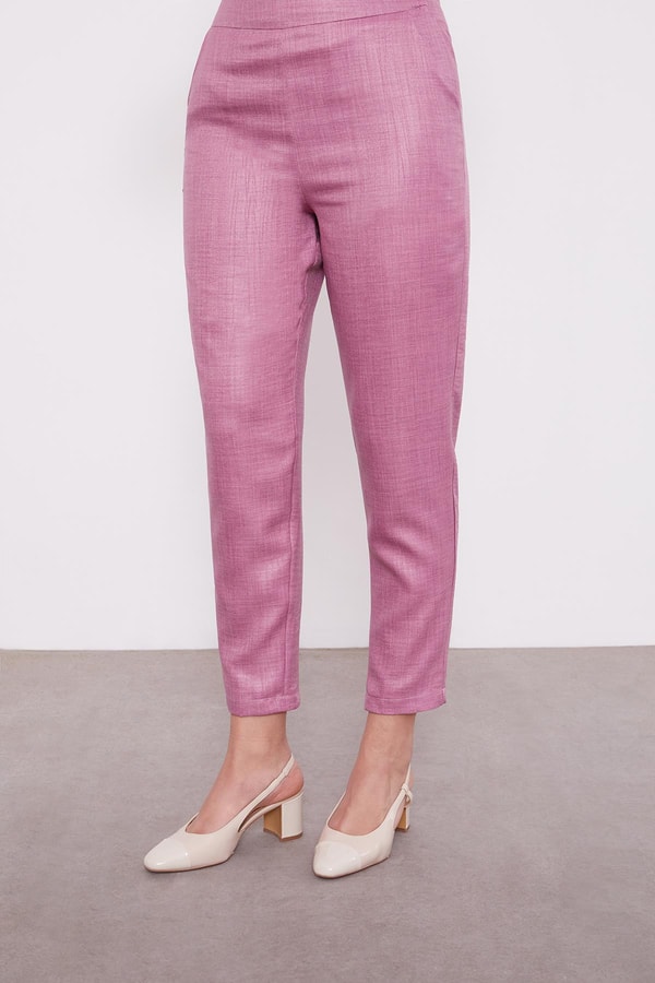 LevidorLevidor Mürdüm İşlemeli  Melanj Kimono Üçlü Takım