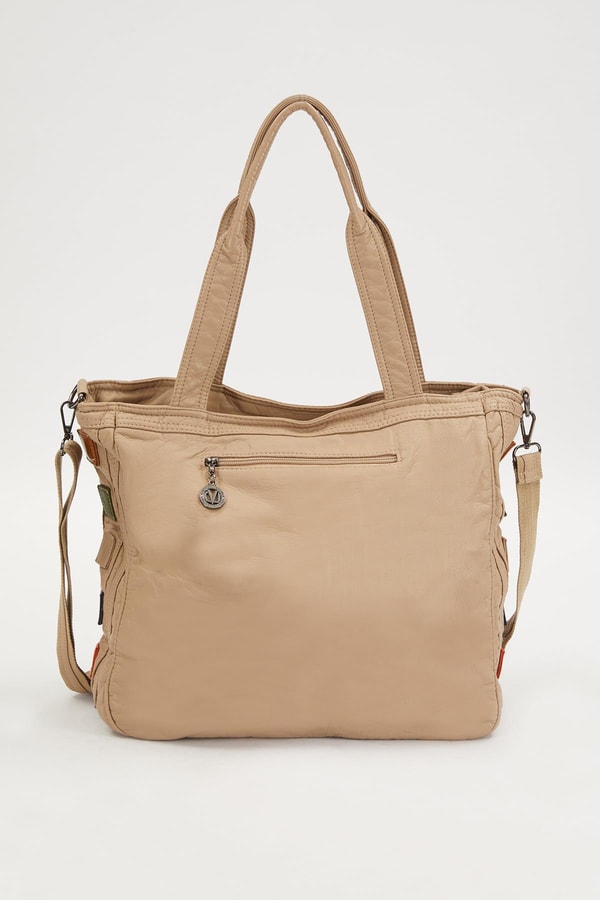 LevidorLevidor Nude Renk Detaylı Omuz Çantası