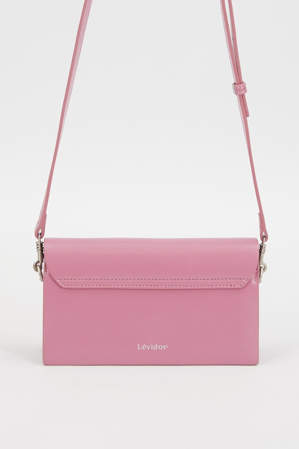 LevidorLevidor Pembe Çift Askılı Omuz Çantası