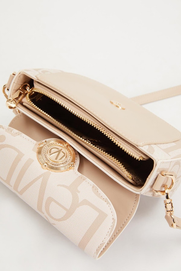 LevidorLevidor Pembe Kumaş Dokulu Omuz Çantası