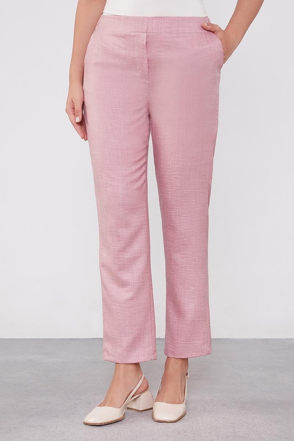 LevidorLevidor Pembe Pul İşlemeli Gölek Yaka İkili Takım