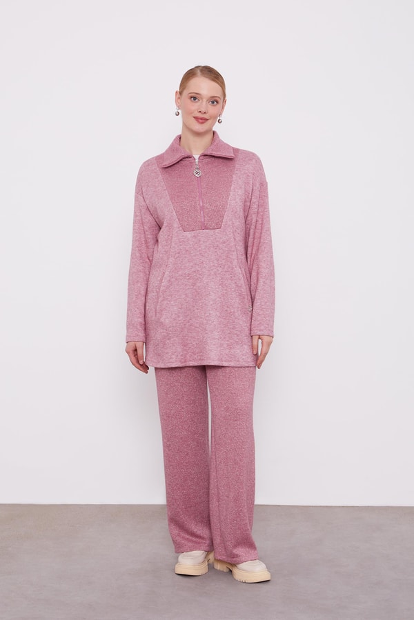 LevidorLevidor Pembe Sim Detaylı Kaşmiş İkili Takım