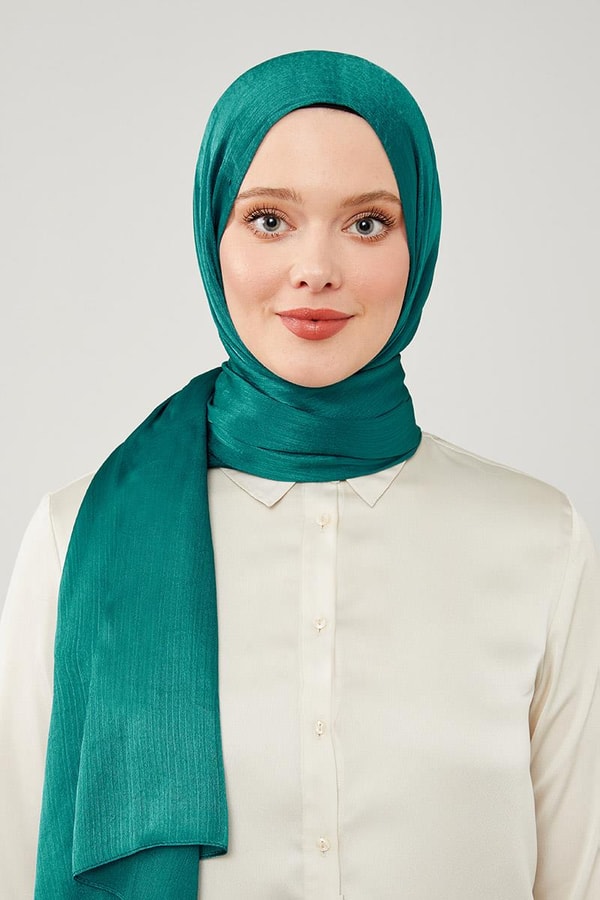 LevidorLevidor Petrol Yeşili Janjan Şal