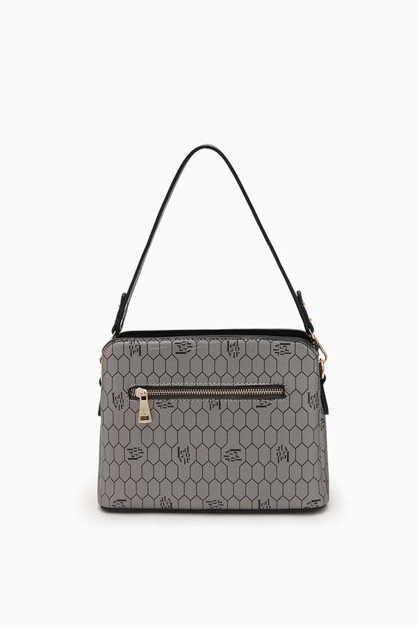 LevidorLevidor Platin Ayarlanabilir Askılı El Çantası