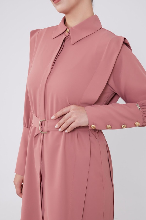 LevidorLevidor Pudra Kemer Detaylı Şifon İkili Takım