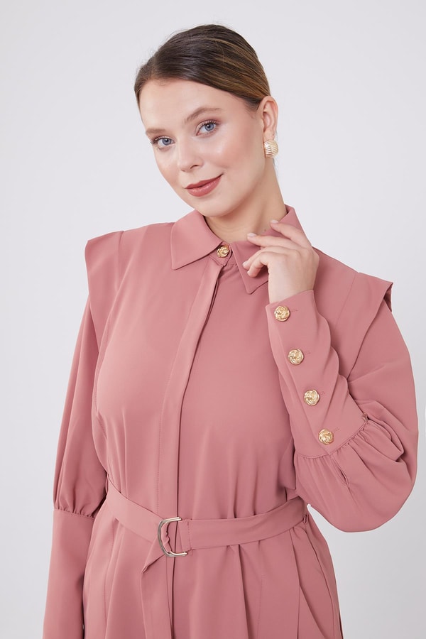LevidorLevidor Pudra Kemer Detaylı Şifon İkili Takım