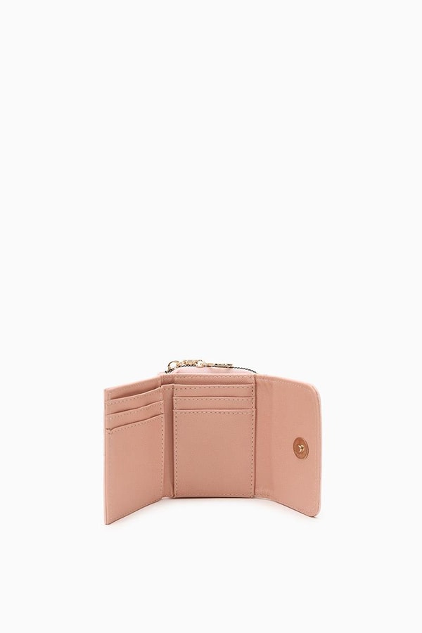 LevidorLevidor Pudra Monogram Baskılı Cüzdan