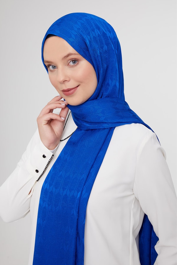 LevidorLevidor Saks Geometrik Desen Jakarlı Janjan Şal