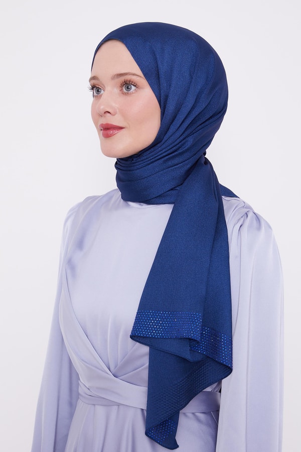 LevidorLevidor Saks Kalın Şerit Diamond Şal