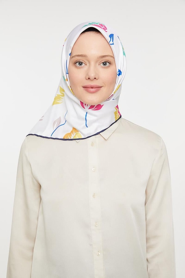 LevidorLevidor Saks Mavisi Trend Twill Eşarp