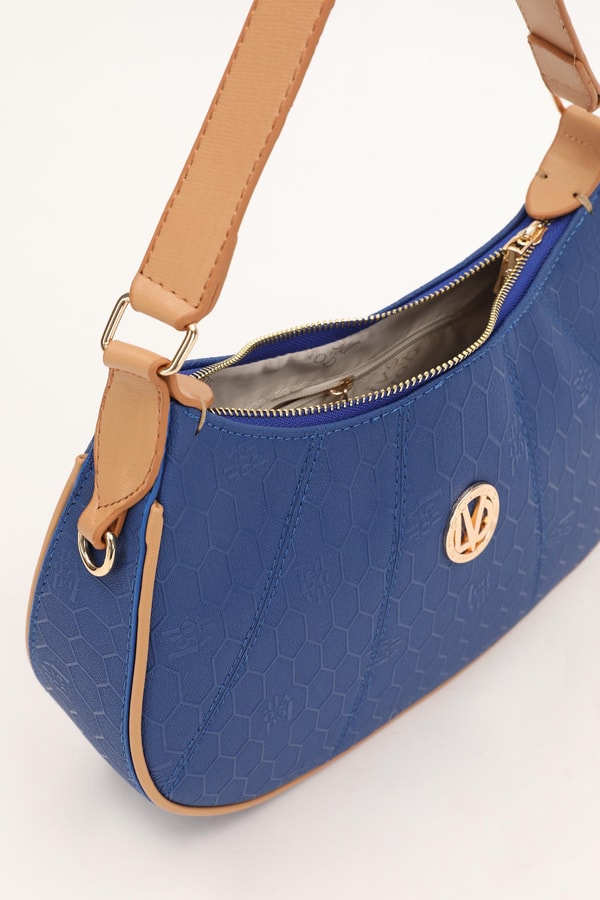 LevidorLevidor Saks Petek Baskılı El Çantası