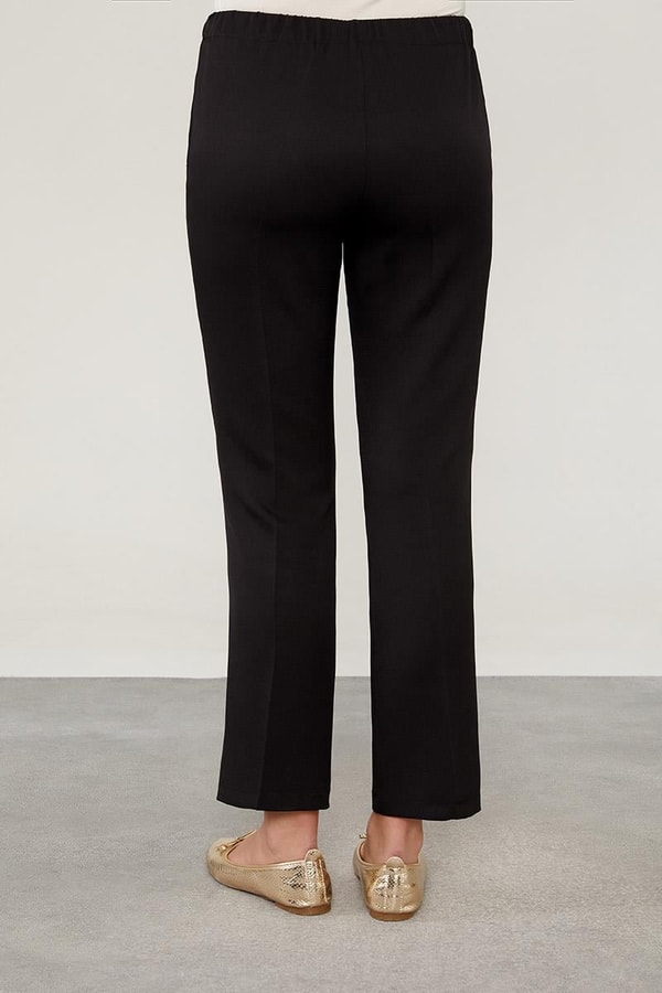 LevidorLevidor Siyah Beli Lastikli Cep Detaylı Pantolon