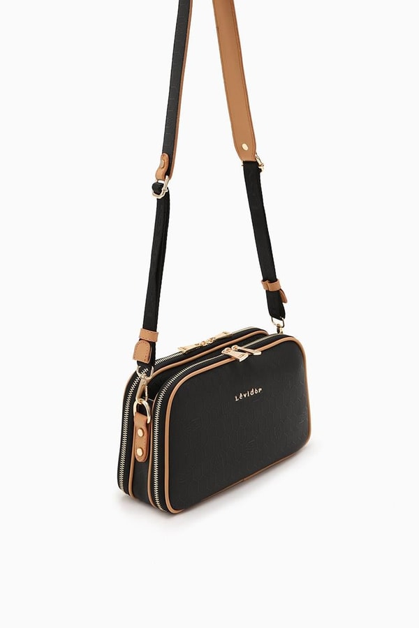 LevidorLevidor Siyah-Camel LEVİDOR ÇANTA