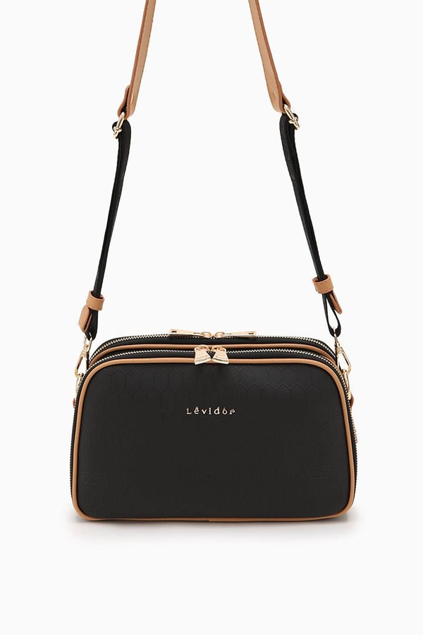 LevidorLevidor Siyah-Camel LEVİDOR ÇANTA