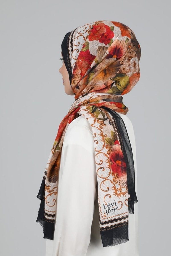 LevidorLevidor Siyah Pamuk Şal