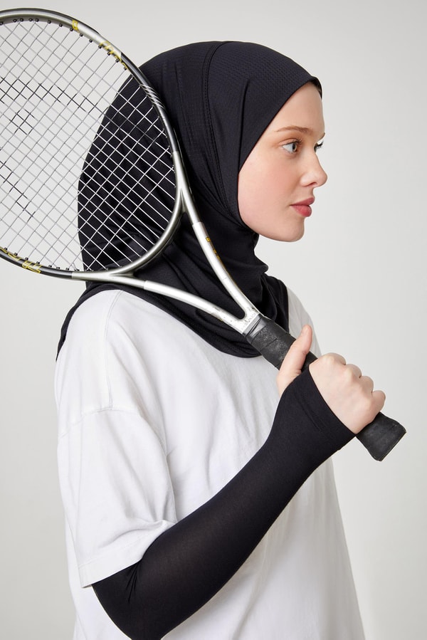 LevidorLevidor Siyah Parmak Geçirmeli Kolluk