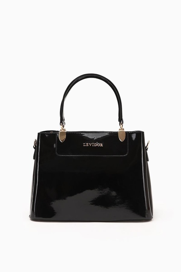 LevidorLevidor SİYAH - RUGAN Üç Bölmeli El Çantası