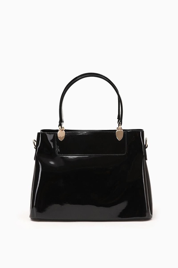 LevidorLevidor SİYAH - RUGAN Üç Bölmeli El Çantası