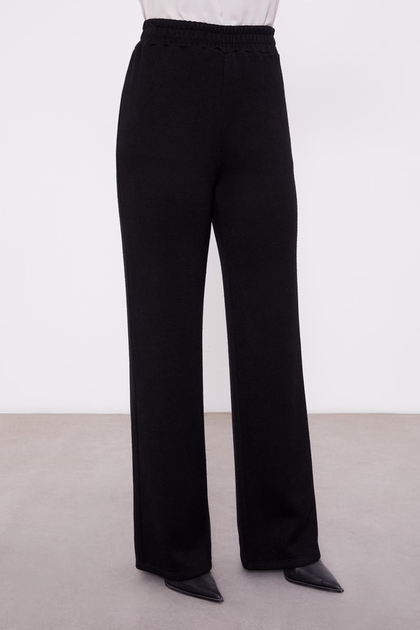 LevidorLevidor Siyah Simli Kaşmiş Kumaş İkili Takım