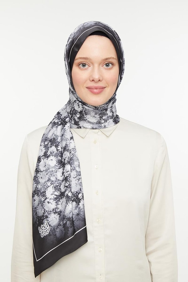 LevidorLevidor Siyah Twill Şal
