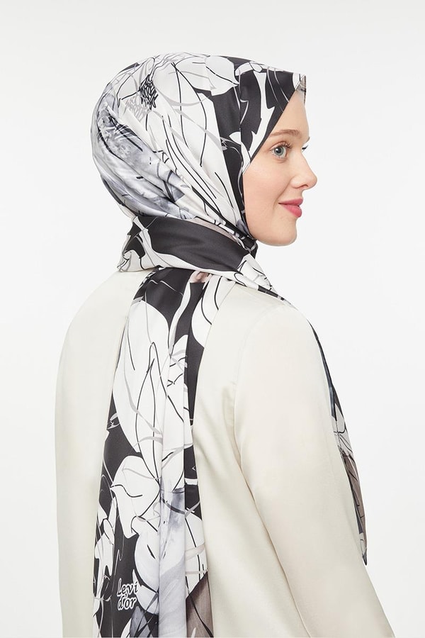 LevidorLevidor Siyah Twill Şal