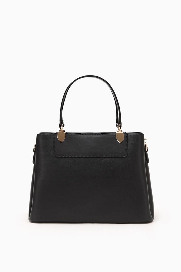 LevidorLevidor Siyah Üç Bölmeli El Çantası