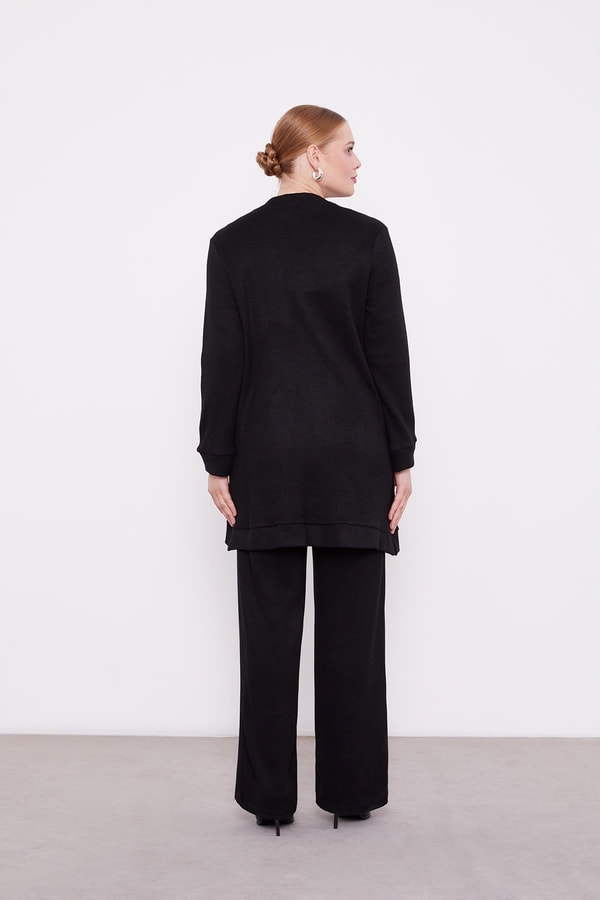 LevidorLevidor Siyah Zincir Detaylı İkili Takım