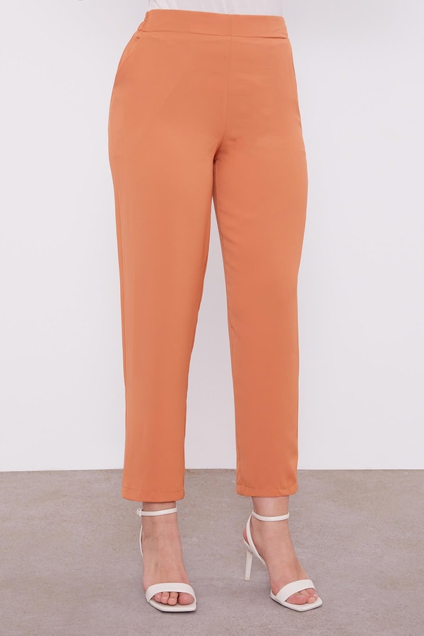 LevidorLevidor Somon Göğüs Altı Pileli Şifon İkili Takım