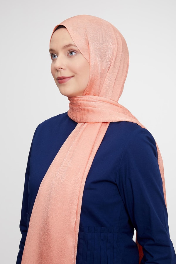 LevidorLevidor Somon Hologram Desen Jakarlı Janjan Şal